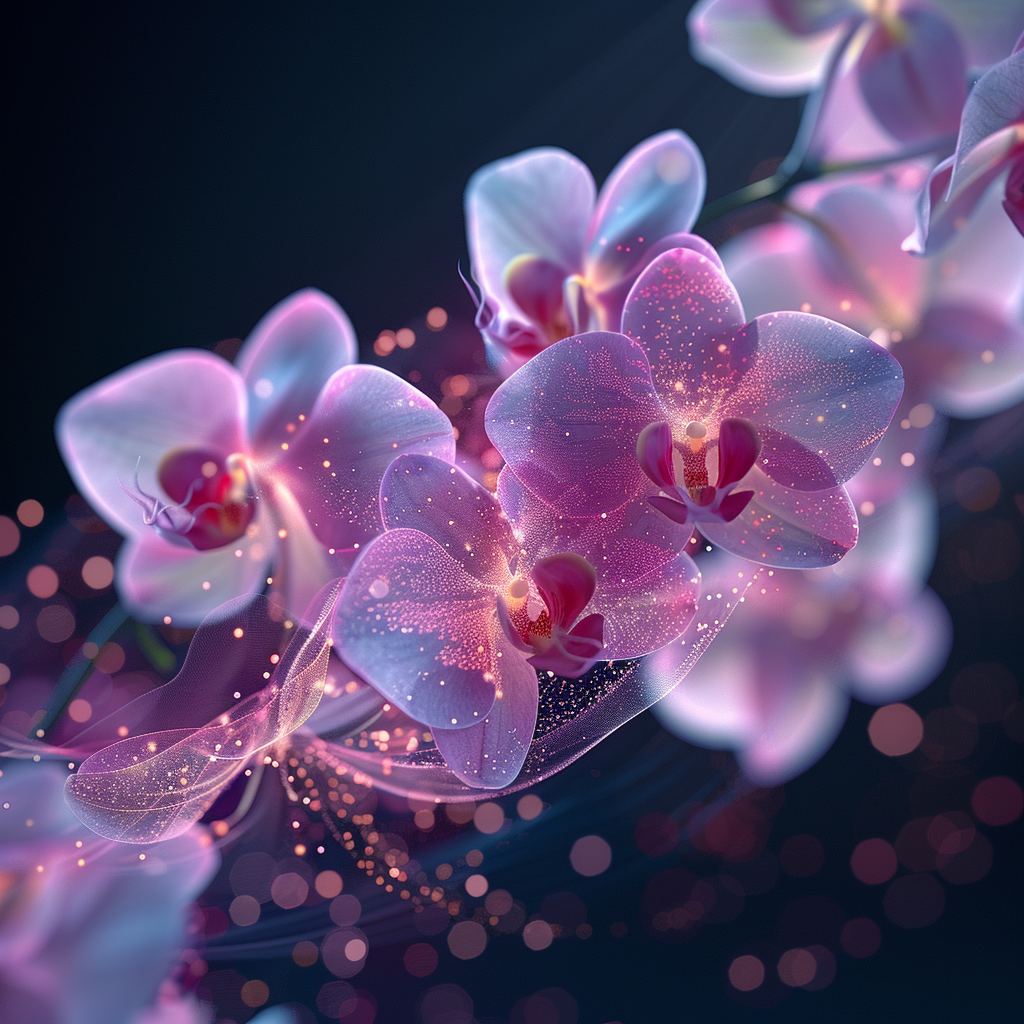 Bartboeve show the flowers of a phalaenopsis blended with a d 7eccb829 52c0 4b0f 8126 2a2d5ba2ca07 1