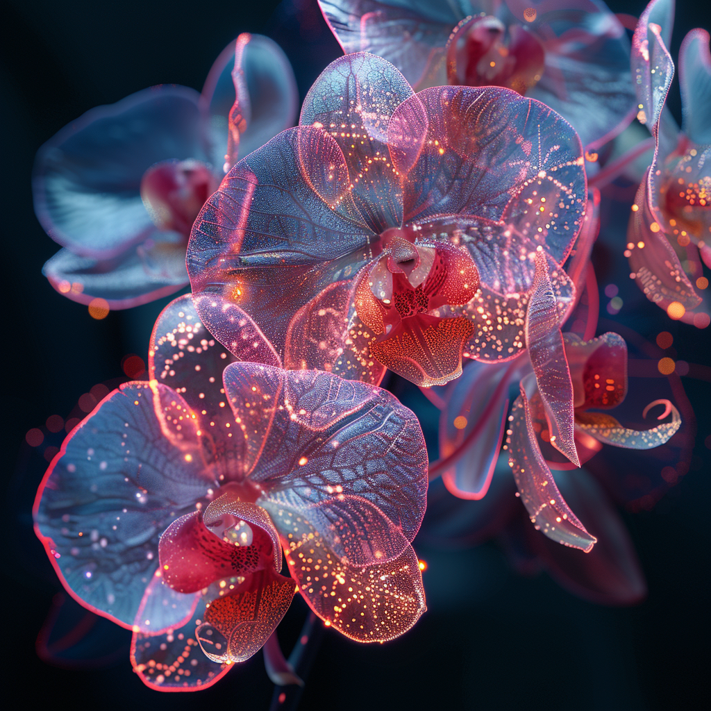Bartboeve show the flowers of a phalaenopsis blended with a dig 32df24f2 63d4 48cd a37a 02da20df30ab (1)